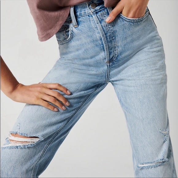 Denim Forum The Joni High Rise Loose Jeans - Picture 6 of 7